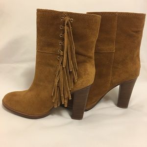 Coach Ankle Boots With Tassel.